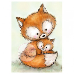 Mummy Fox and Baby