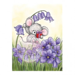 Mouse on Bluebell